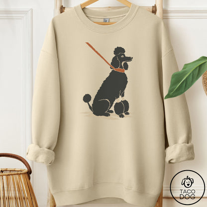 Poodle Sitdown Sweatshirt