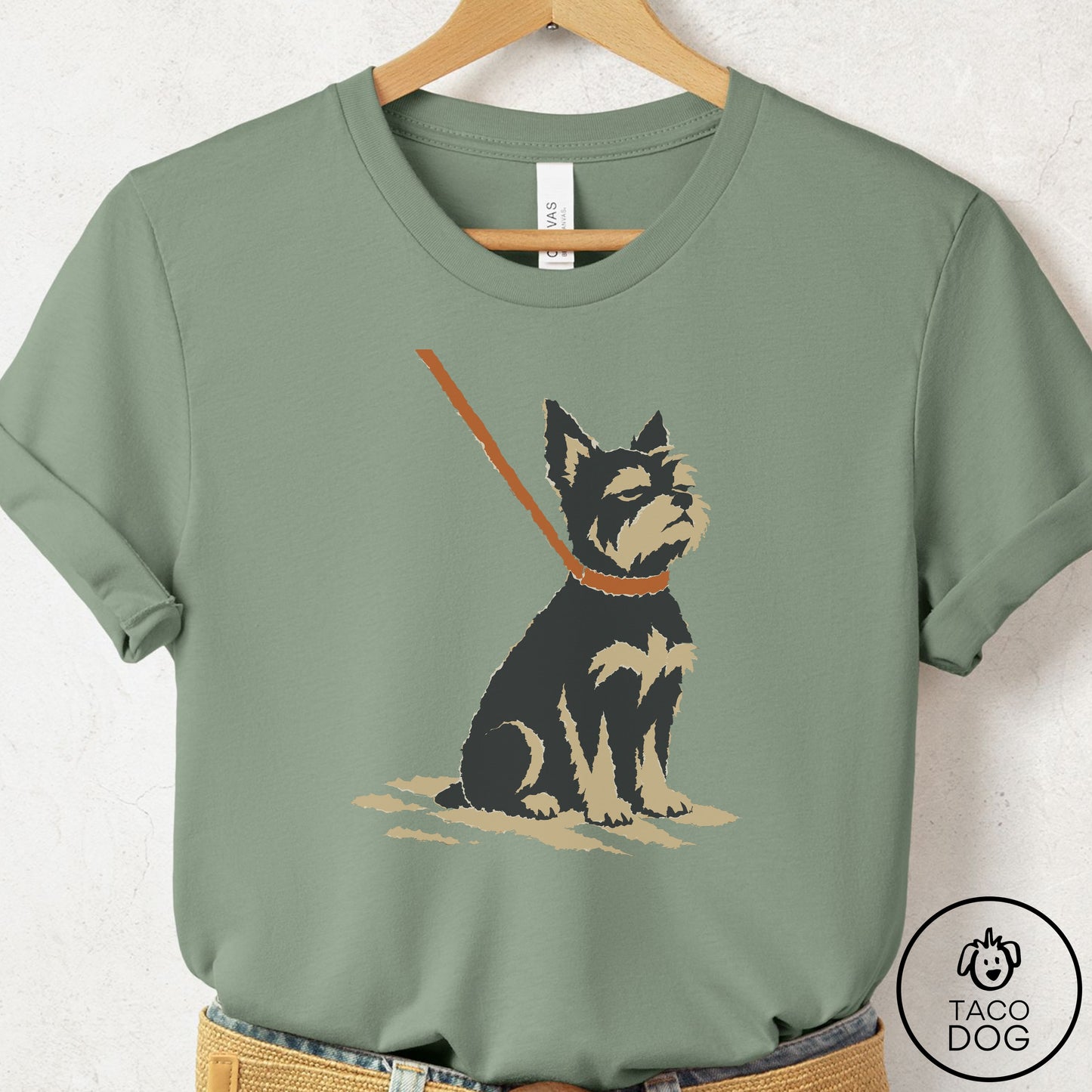 Yorkshire Terrier Yorkie Sitdown T-Shirt