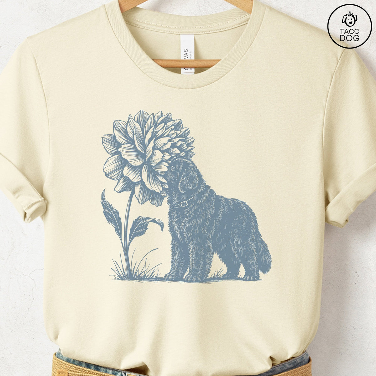 Newfoundland Smell The Flowers T-Shirt