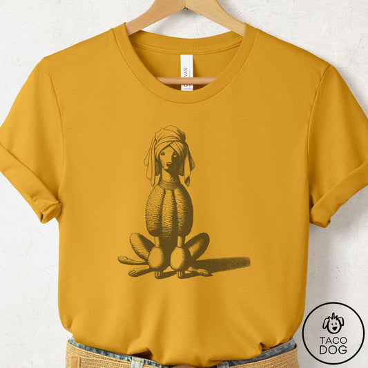Poodle Spa T-Shirt Mustard Taco-Dog