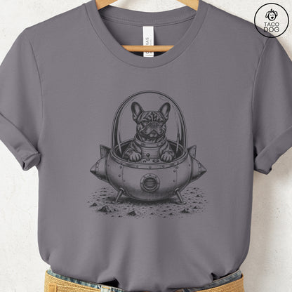 French Bulldog Frenchie Space T-Shirt Storm S Taco-Dog