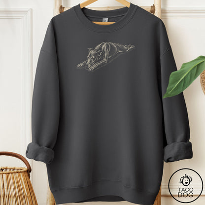 Italian Greyhound Whippet Sploot Sweatshirt