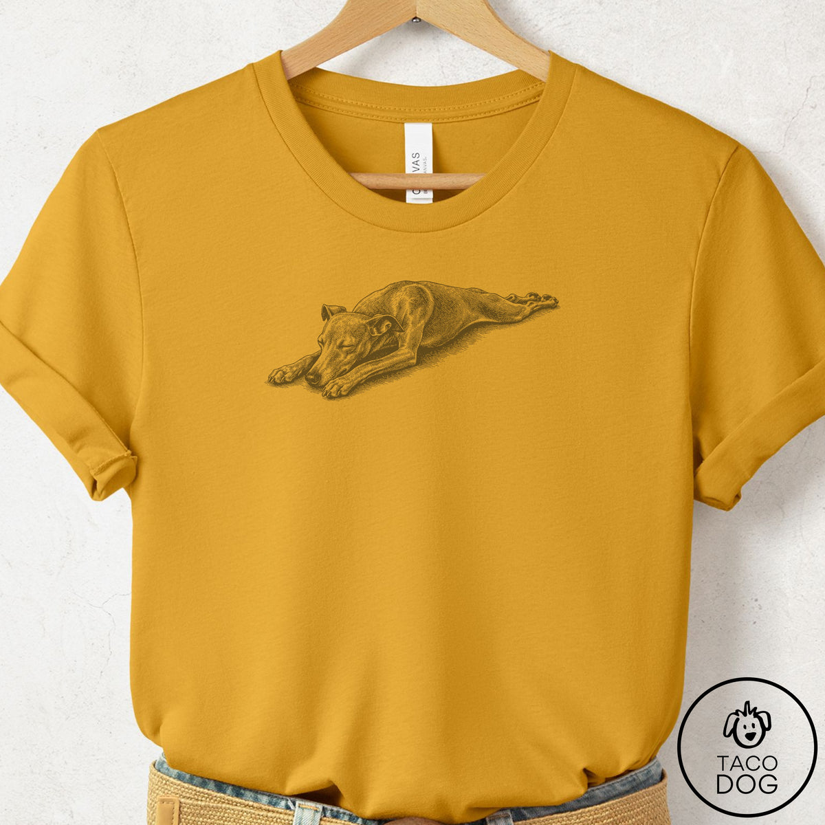 Italian Greyhound Whippet Sploot T-Shirt