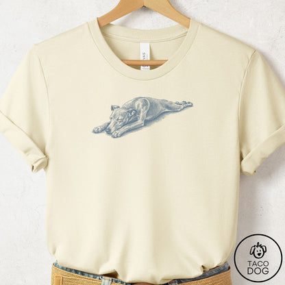 Italian Greyhound Whippet Sploot T-Shirt
