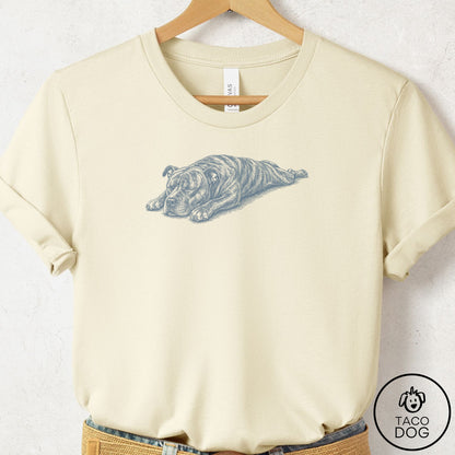 Pitbull Sploot T-Shirt