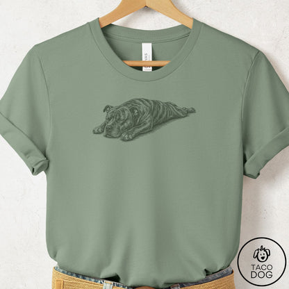Pitbull Sploot T-Shirt