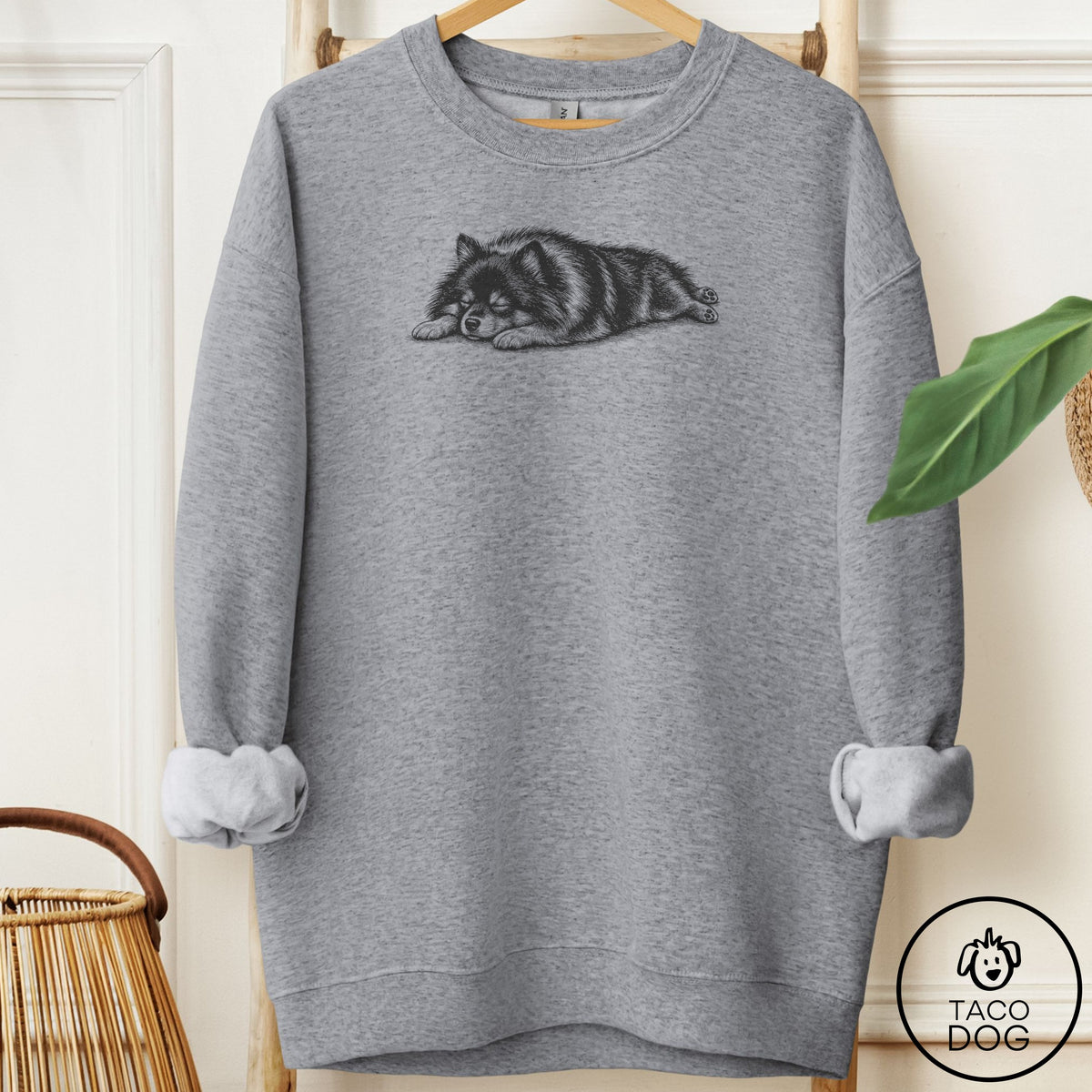 Pomeranian Sploot Sweatshirt