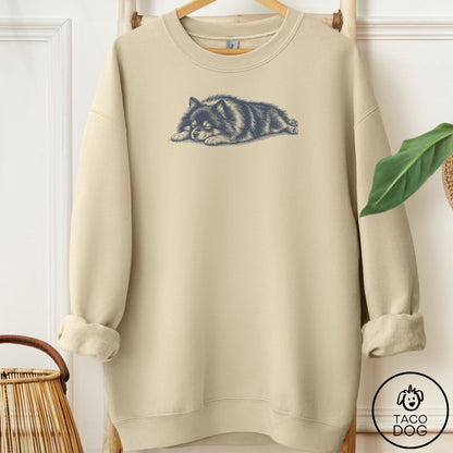 Pomeranian Sploot Sweatshirt