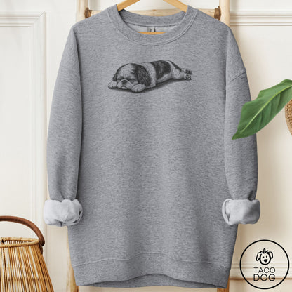 Shih Tzu Sploot Sweatshirt