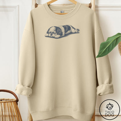 Shih Tzu Sploot Sweatshirt