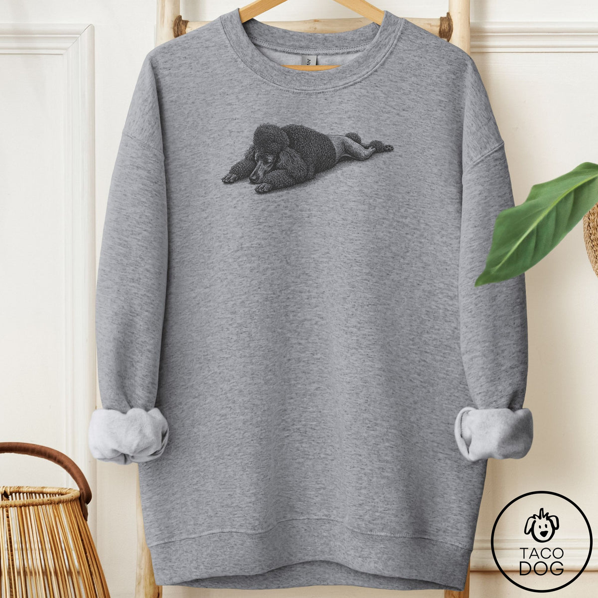 Poodle Sploot Sweatshirt