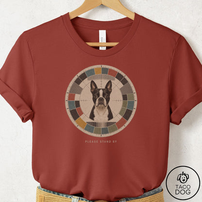 Boston Terrier Stand by T-Shirt