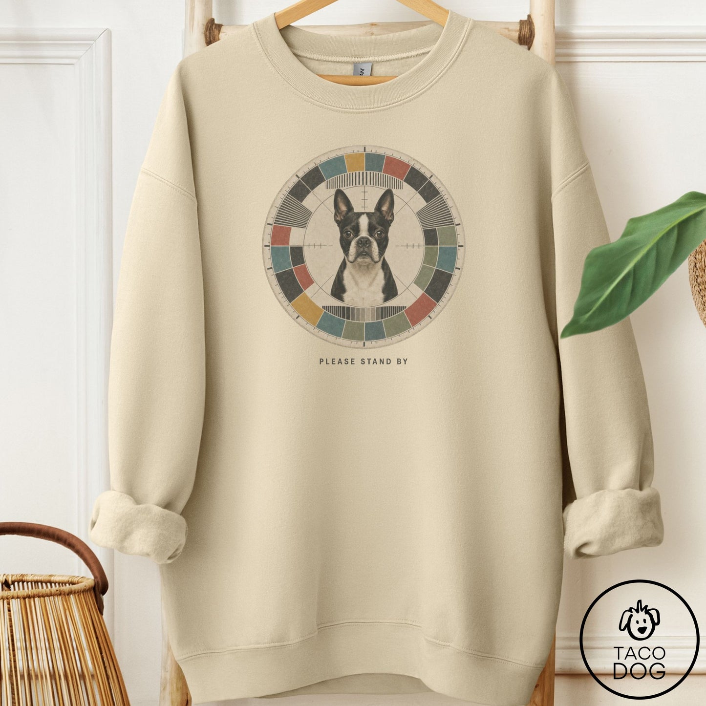 Boston Terrier Stand by Sweatshirt