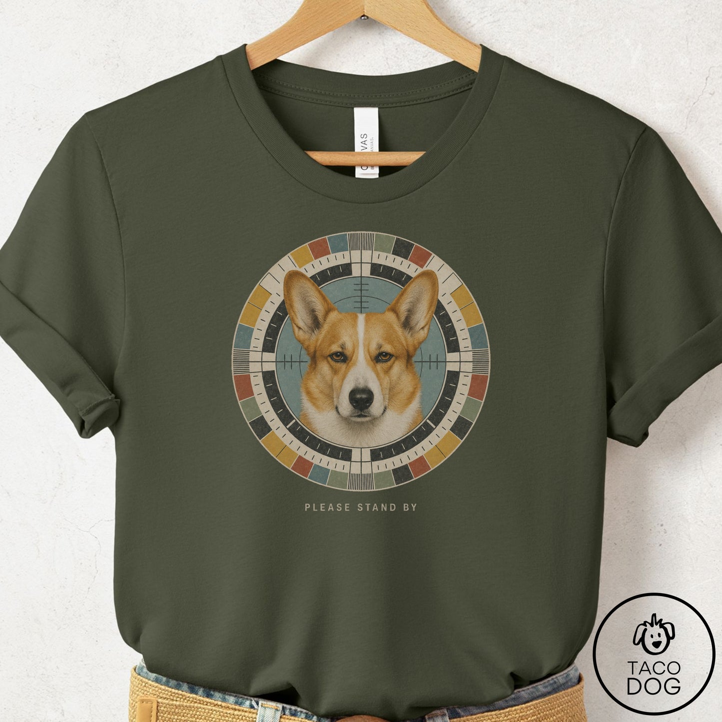 Corgi Stand by T-Shirt
