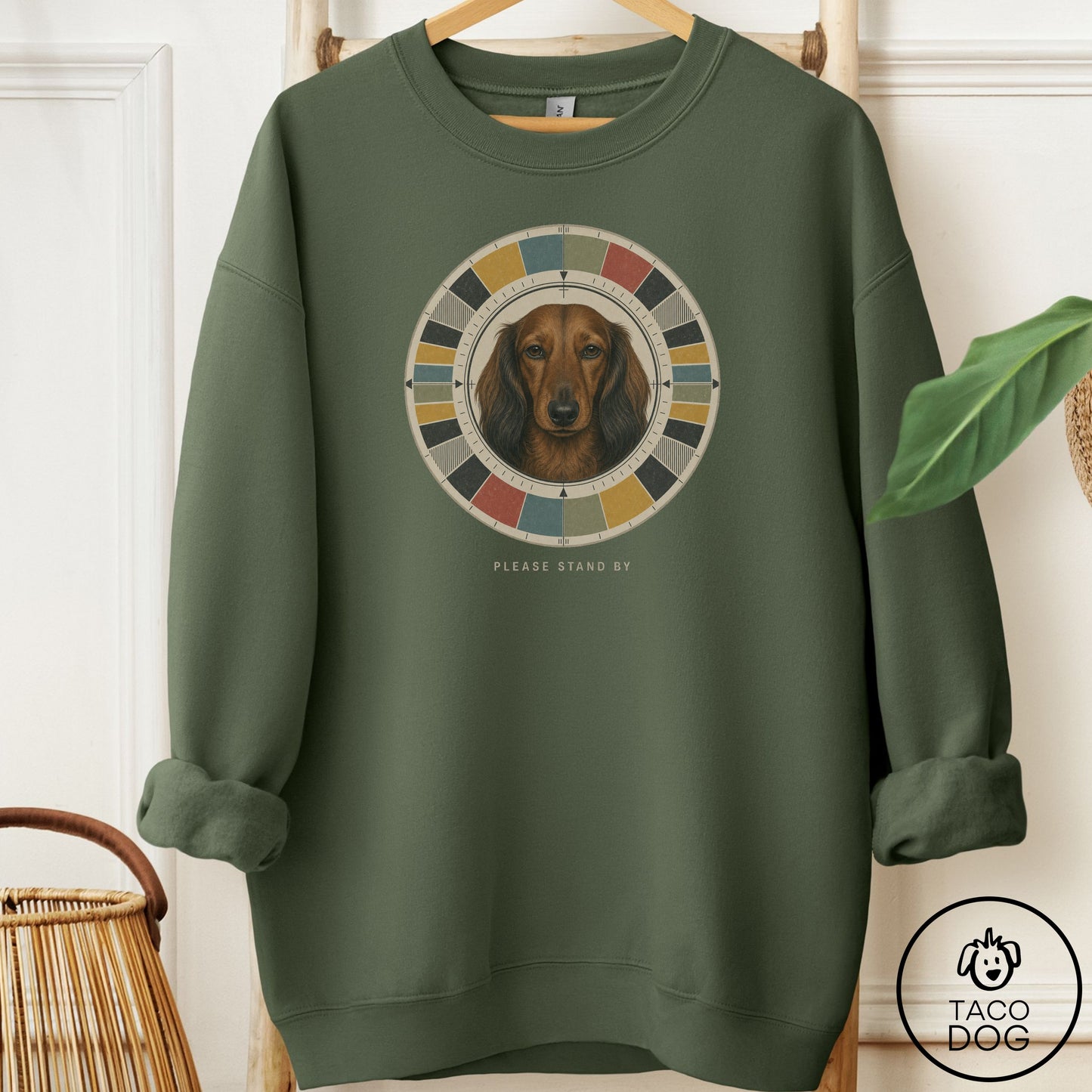 Dachshund Stand by Sweatshirt