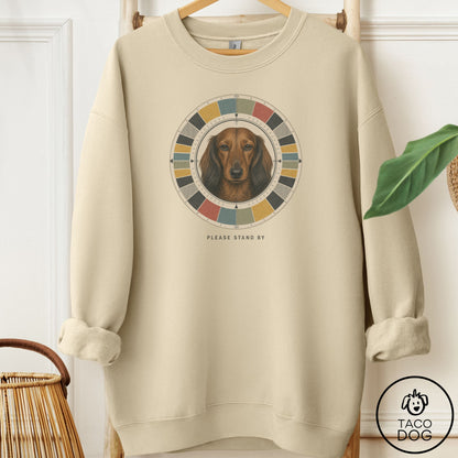 Dachshund Stand by Sweatshirt