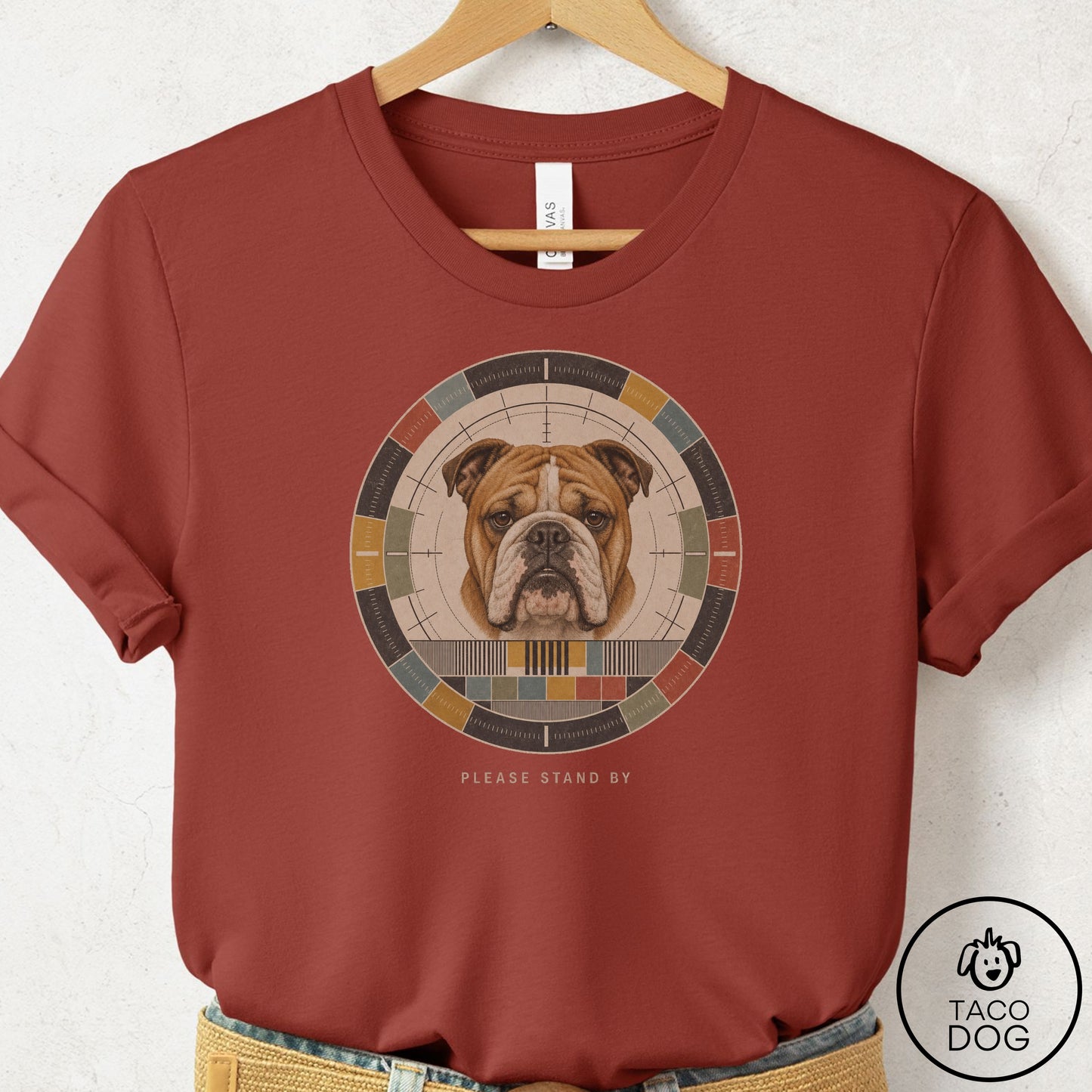 English Bulldog Stand by T-Shirt