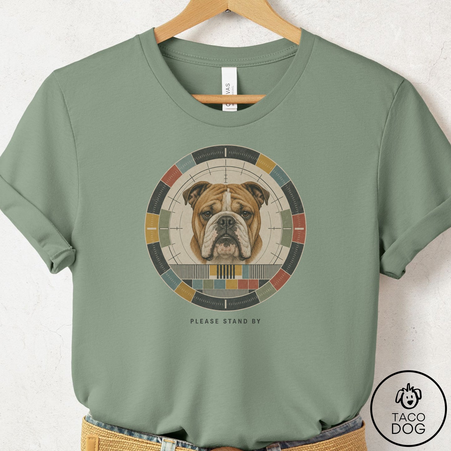 English Bulldog Stand by T-Shirt