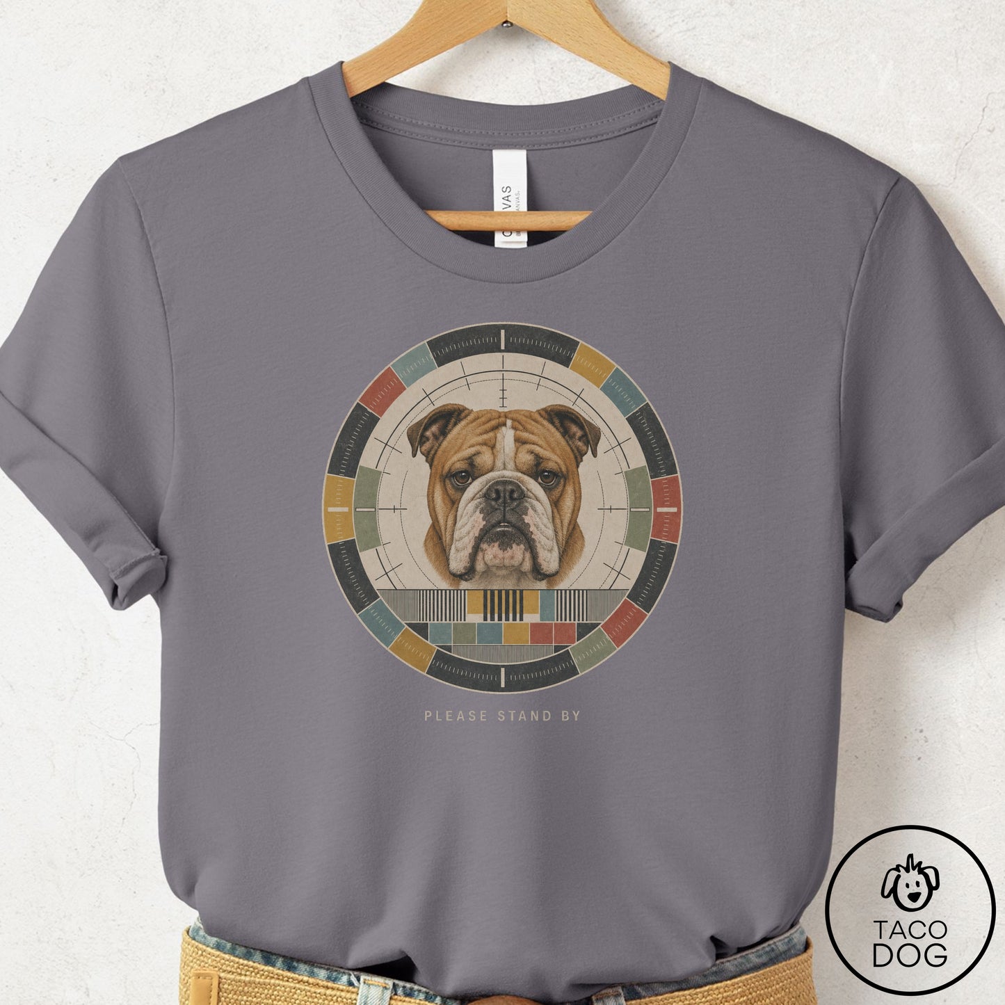 English Bulldog Stand by T-Shirt