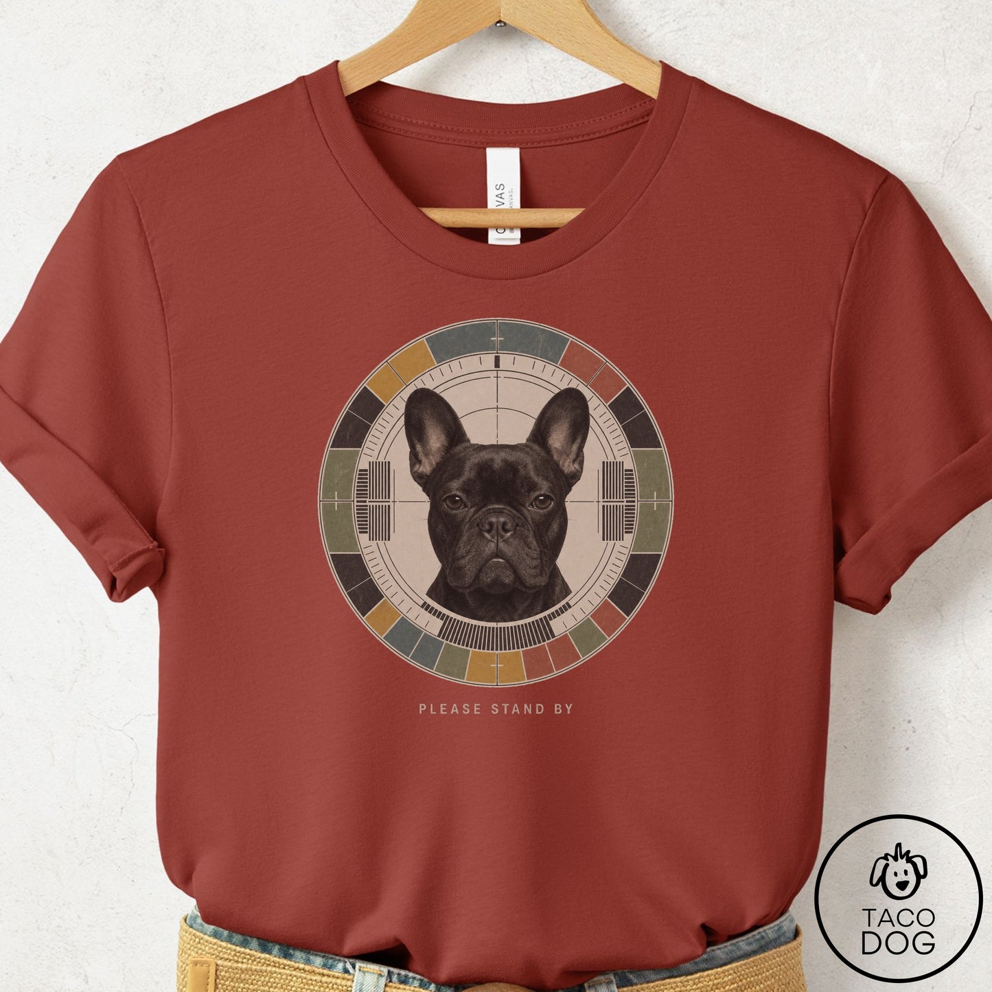 French Bulldog Frenchie Stand by T-Shirt