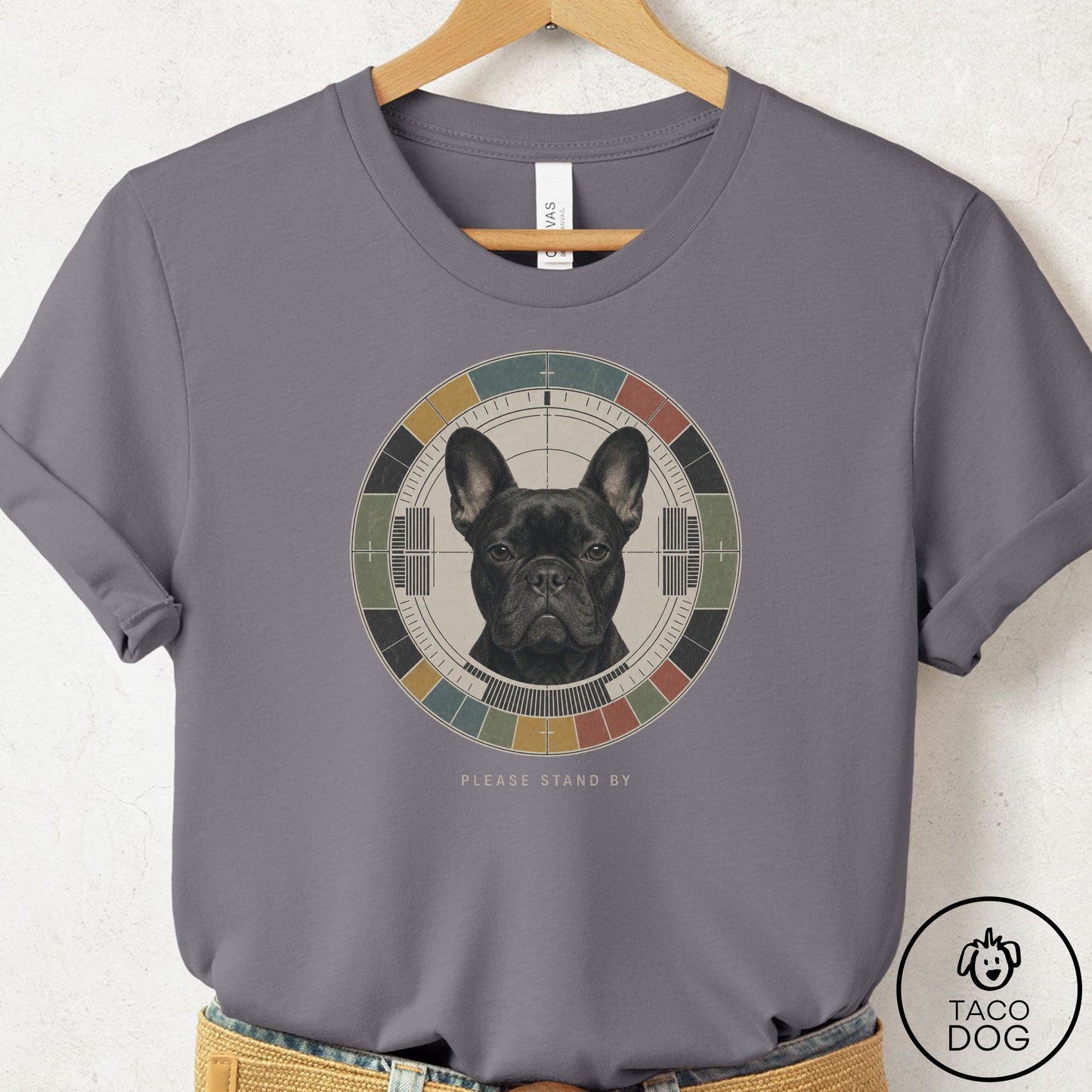 French Bulldog Frenchie Stand by T-Shirt