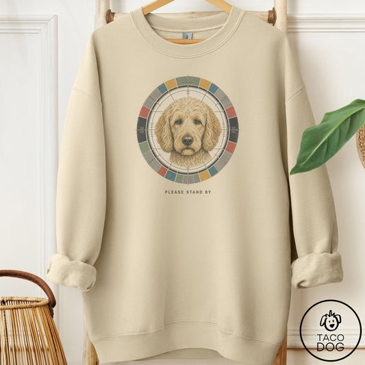 Doodle Stand by Sweatshirt Sand Taco-Dog