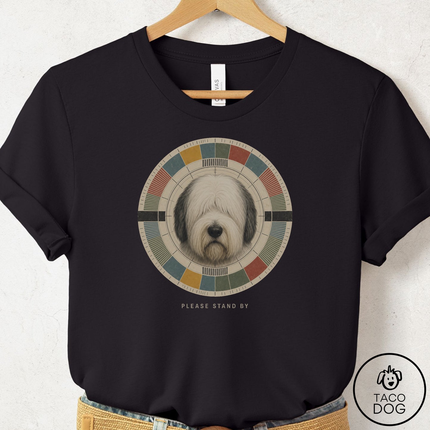 Old English Sheepdog Stand by T-Shirt
