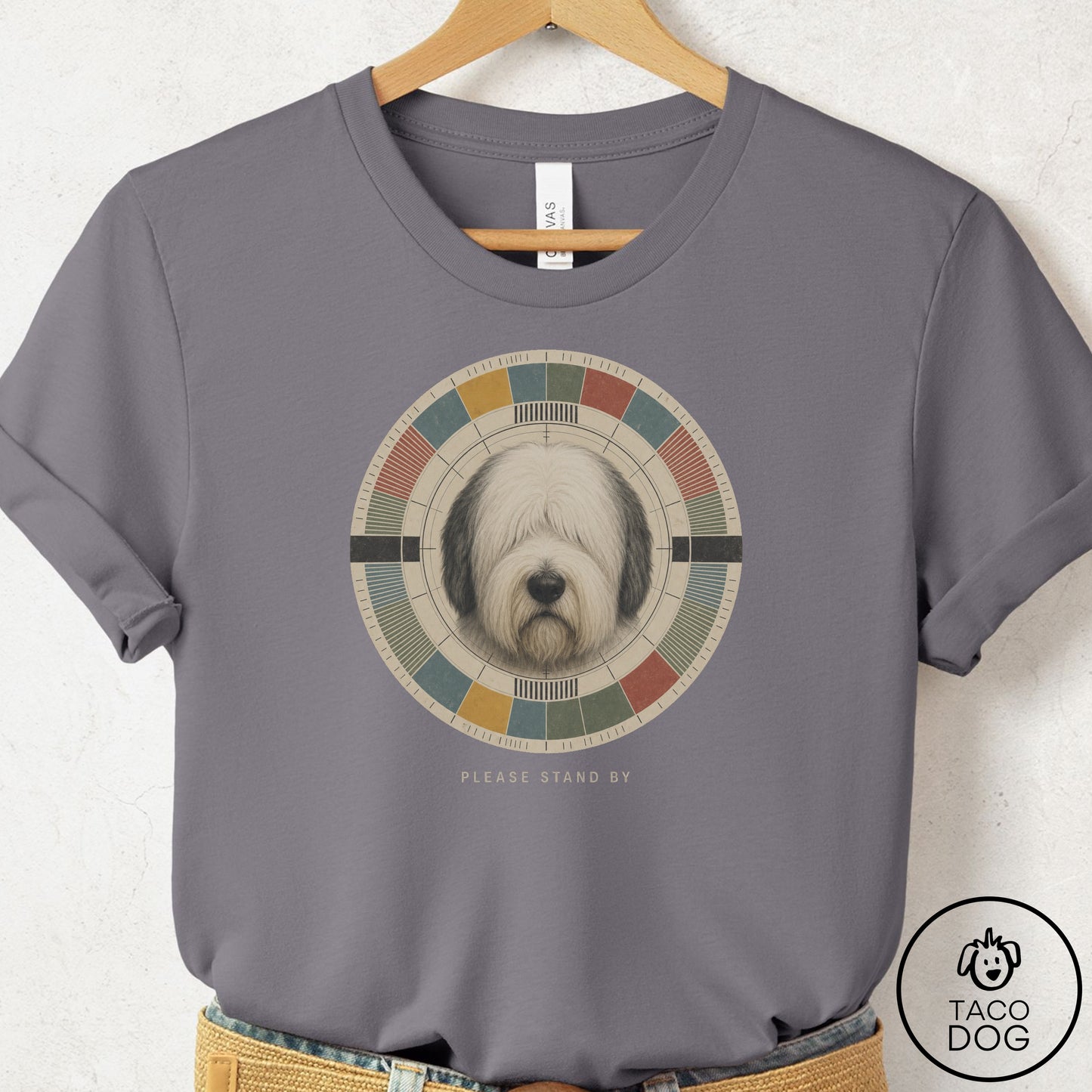 Old English Sheepdog Stand by T-Shirt