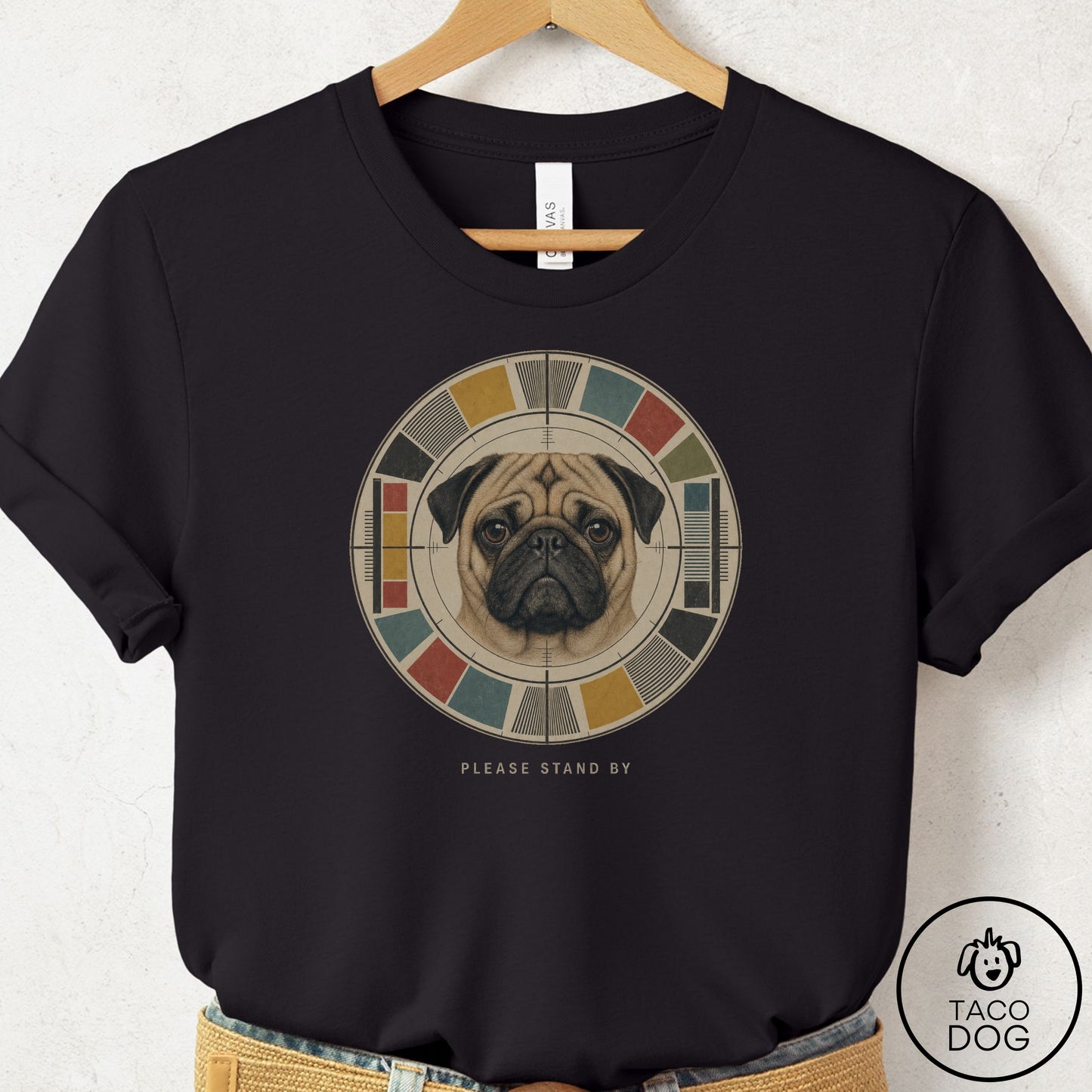 Pug Stand by T-Shirt