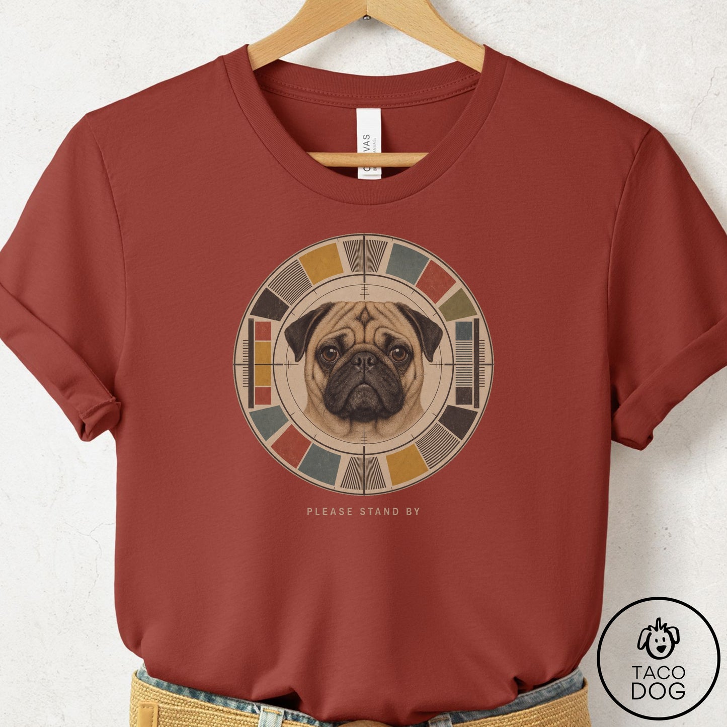 Pug Stand by T-Shirt
