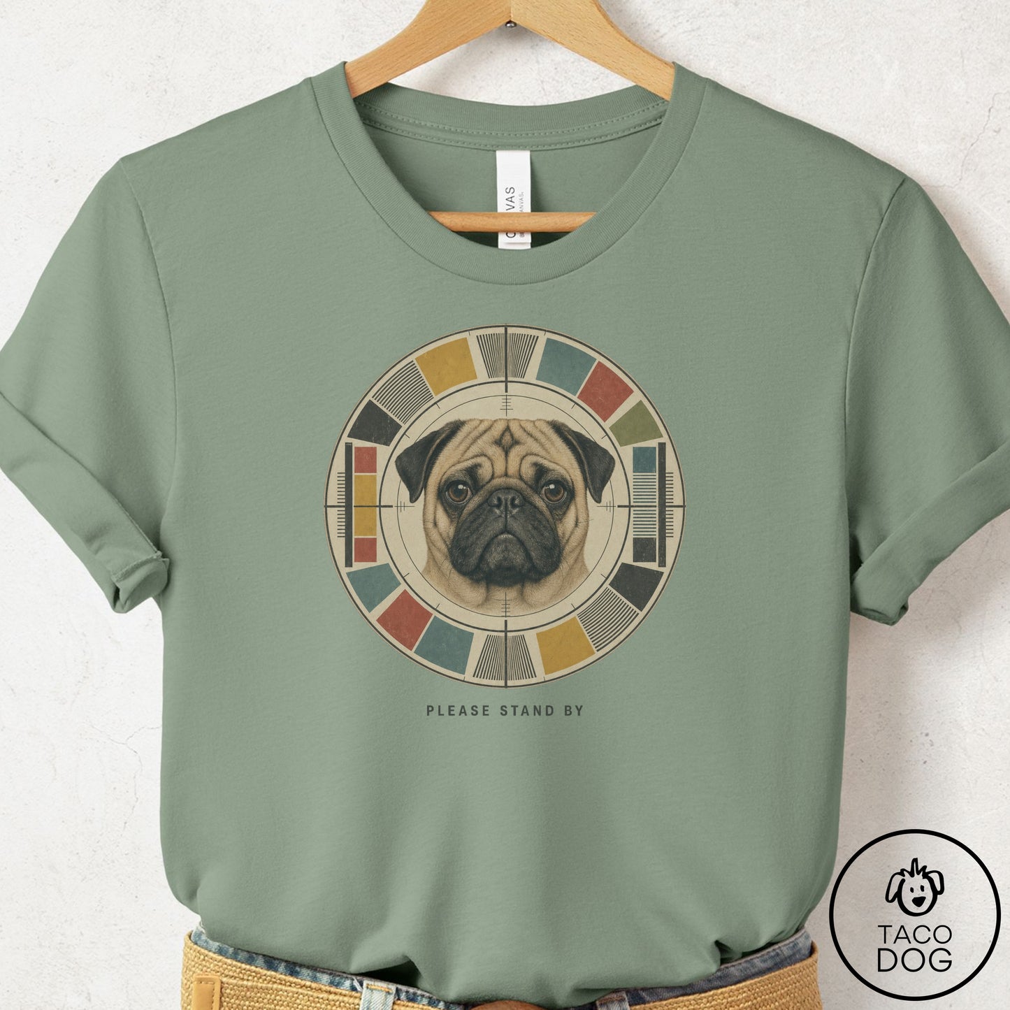 Pug Stand by T-Shirt