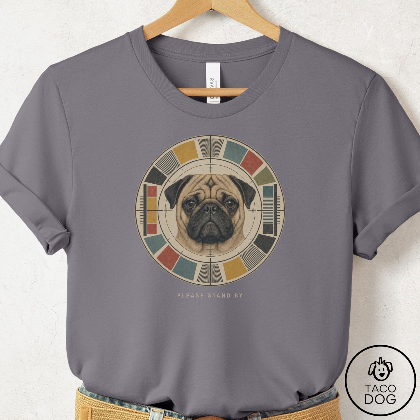 Pug Stand by T-Shirt