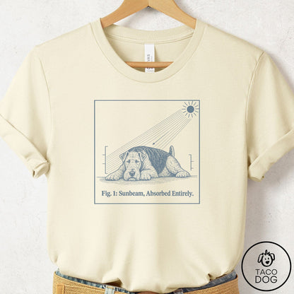 Airedale Sunbeam T-Shirt Natural Taco-Dog