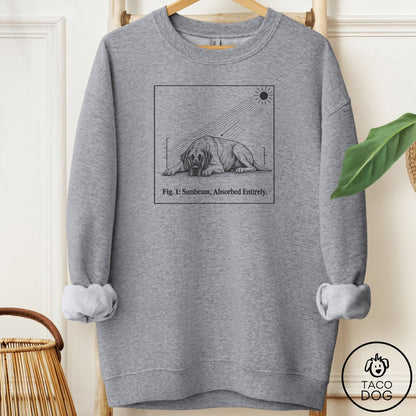 Great Dane Sunbeam Sweatshirt Graphite Heather Taco-Dog