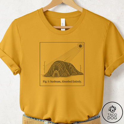 Newfoundland Sunbeam T-Shirt Mustard Taco-Dog