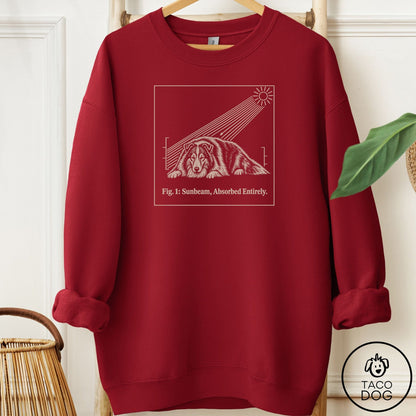 Shetland Sheepdog Sunbeam Sweatshirt Garnet Taco-Dog