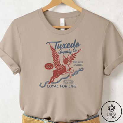 Boston Terrier Supply T-Shirt Tan Taco-Dog