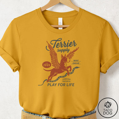 Bull Terrier Supply T-Shirt Mustard Taco-Dog