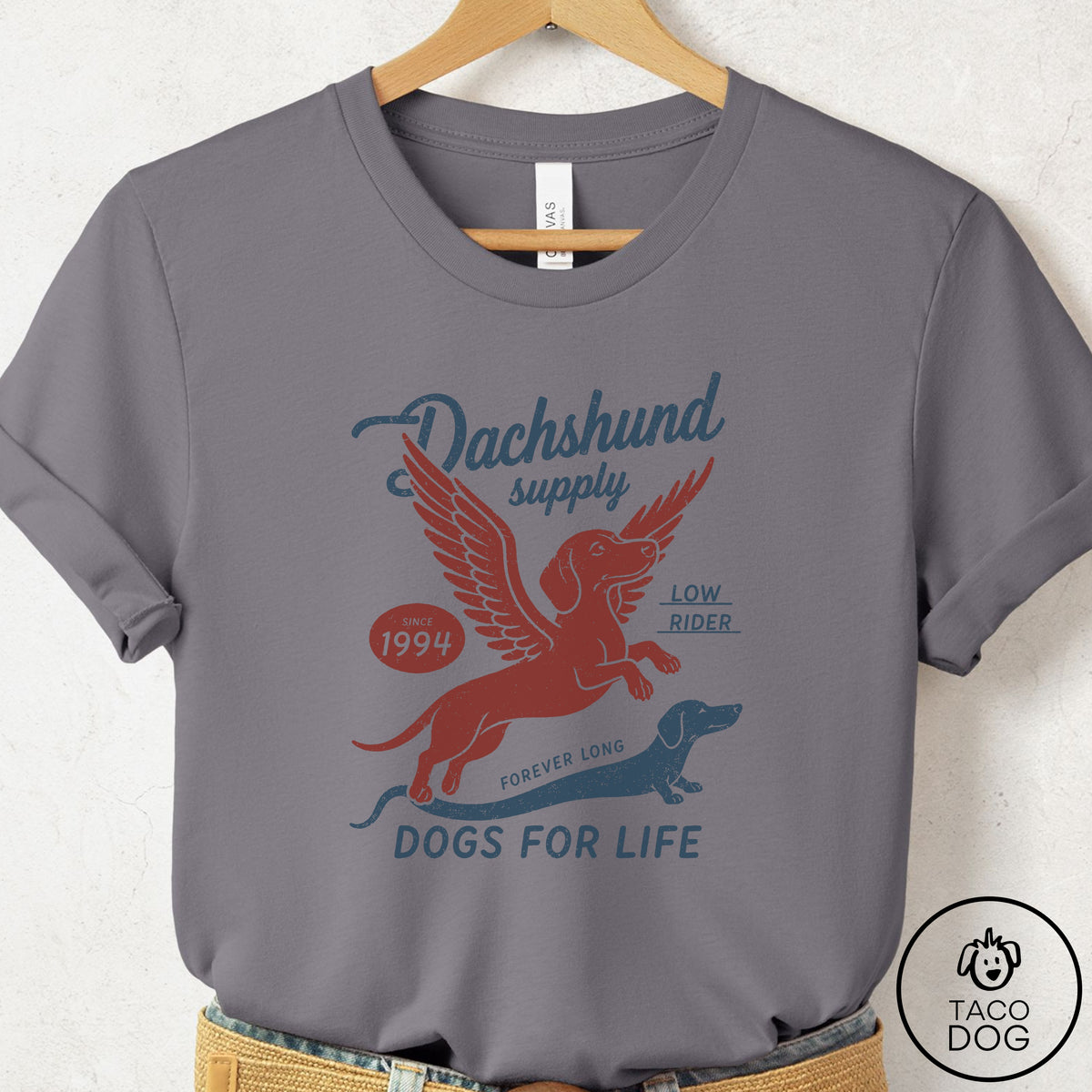 Dachshund Supply T-Shirt Storm XS Taco-Dog