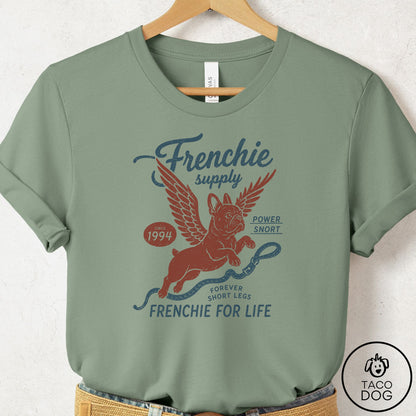 French Bulldog Frenchie Supply T-Shirt Sage Taco-Dog