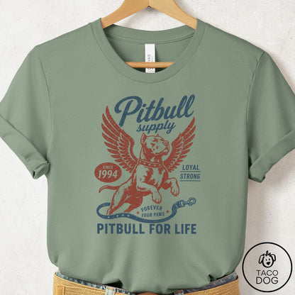 Pitbull Supply T-Shirt Sage Taco-Dog