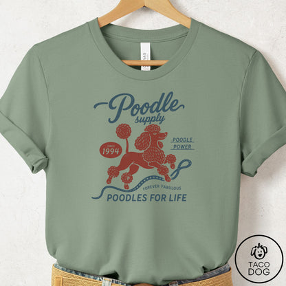 Poodle Supply T-Shirt Sage Taco-Dog