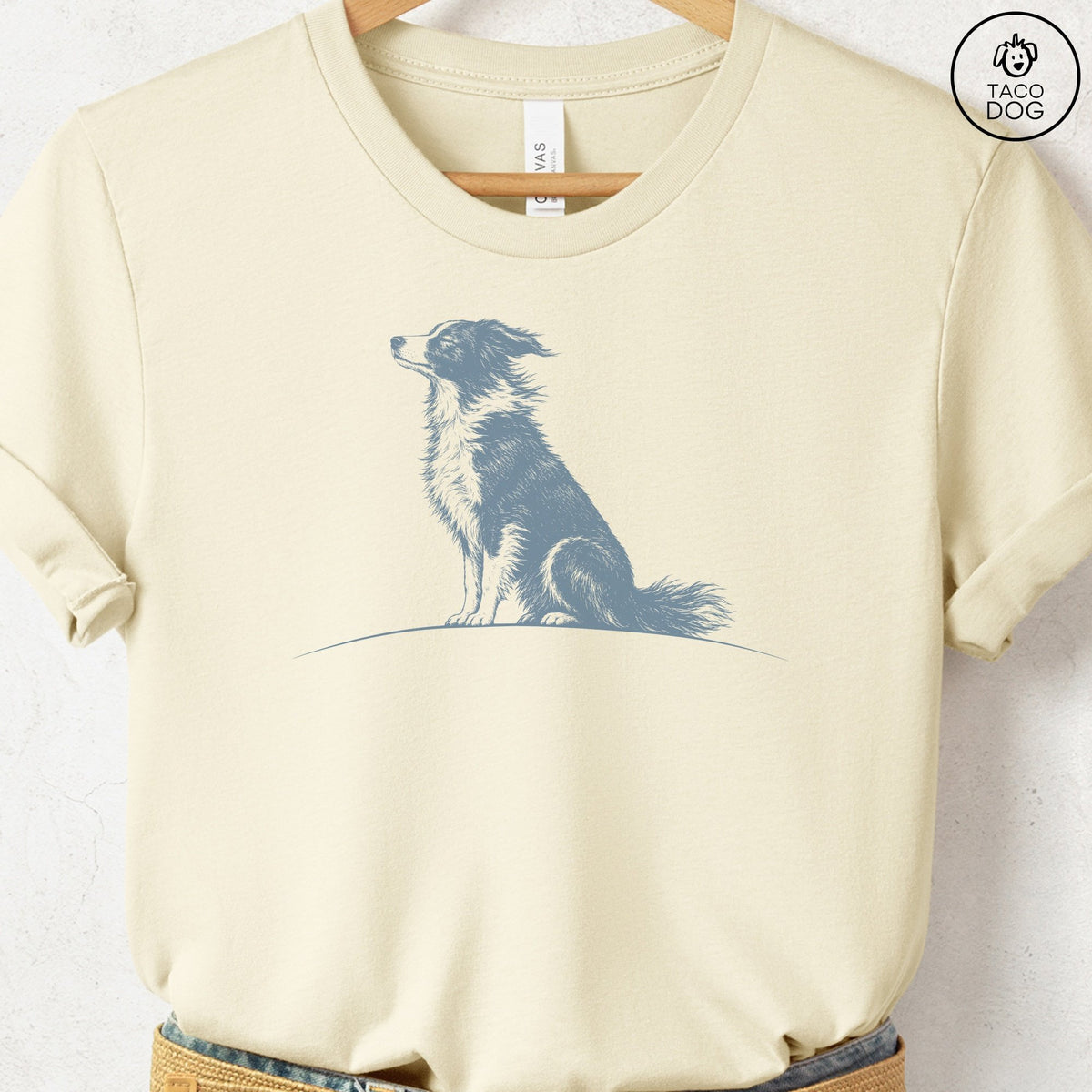 Border Collie Tail Wind T-Shirt