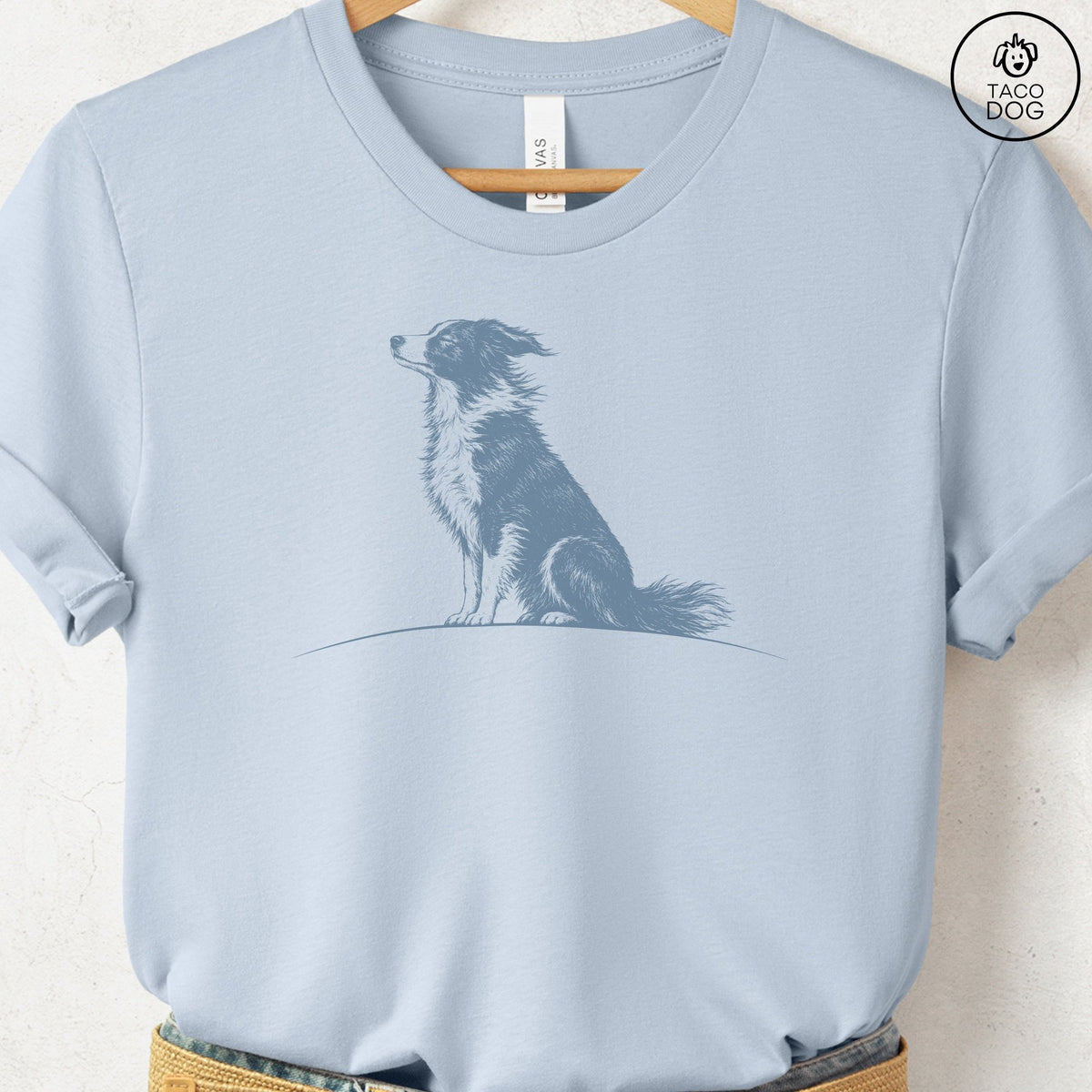 Border Collie Tail Wind T-Shirt