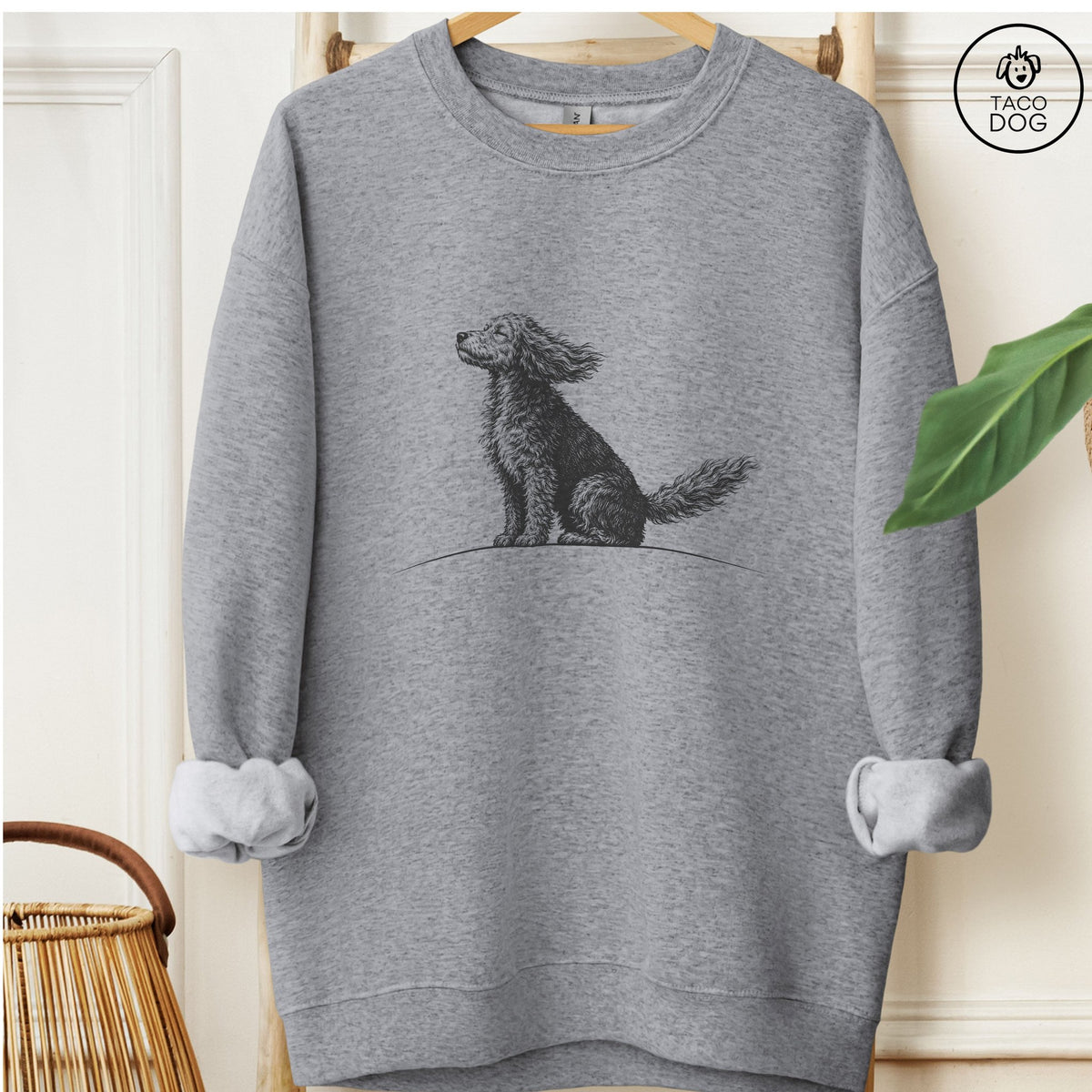 Cockapoo Tail Wind Sweatshirt