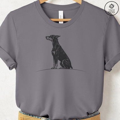 Doberman Tail Wind T-Shirt