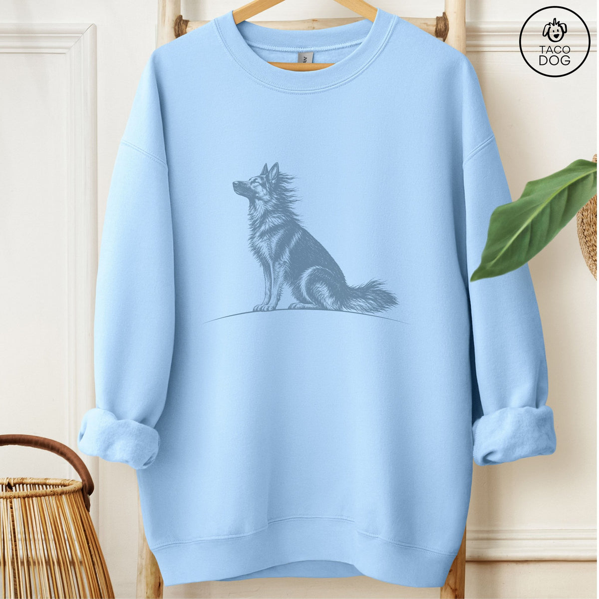 German Shepherd Tail Wind Sweatshirt
