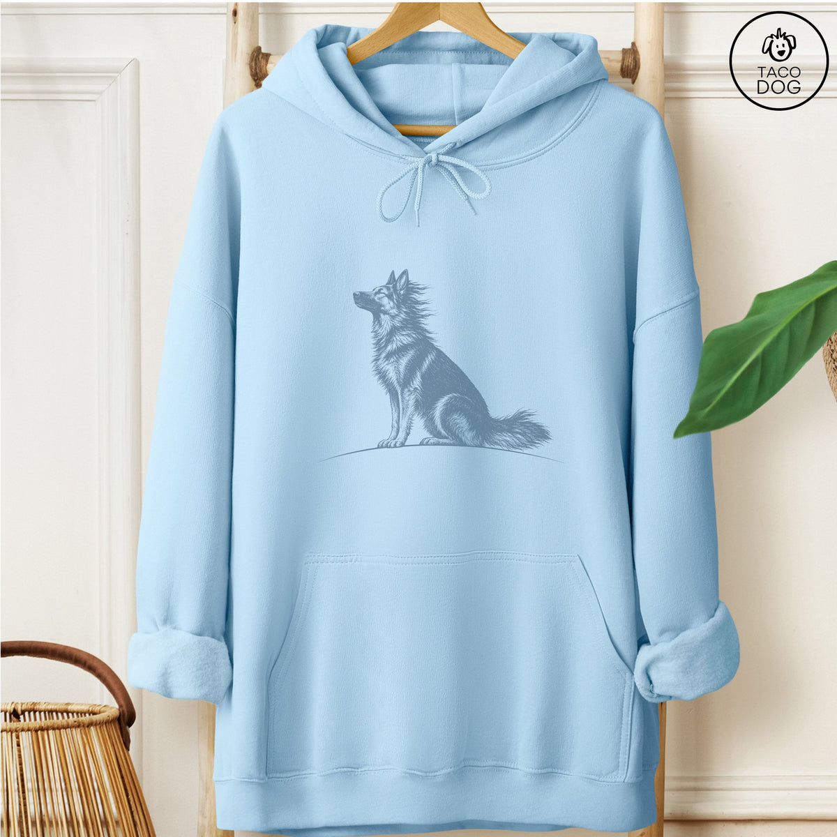 German Shepherd Tail Wind Hoodie