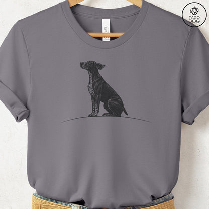 German Shorthaired Pointer Tail Wind T-Shirt Storm Taco-Dog