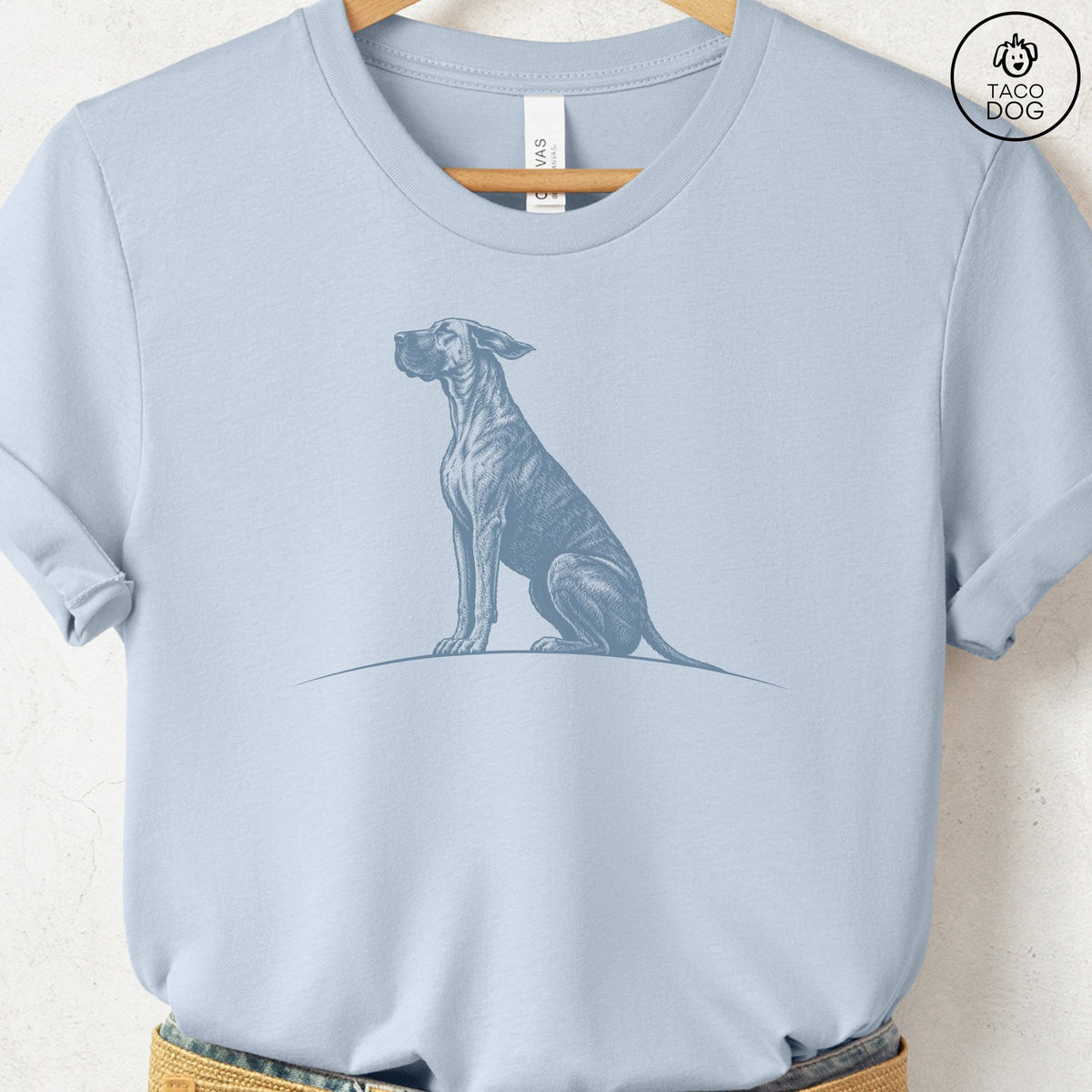 Great Dane Tail Wind T-Shirt